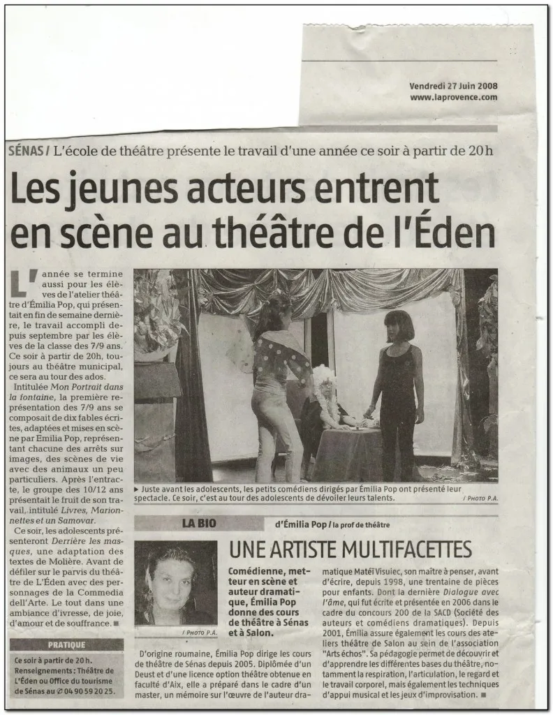 Médias - La presse en parle